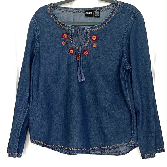 Jean Blouse. - Picture 1 of 3